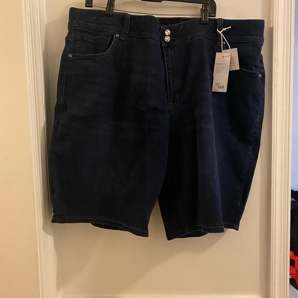 Lane Bryant Signature Fit Denim Bermuda Shorts